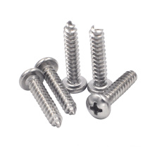 A2-70 stainless steel SS304 cross recess pan head tapping screw #8 #10